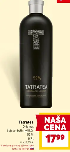 Tatratea Original čajovo-bylinný likér