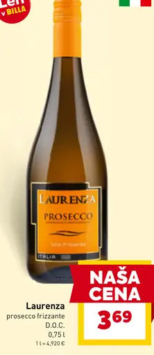 Laurenza prosecco frizzante D.O.C.