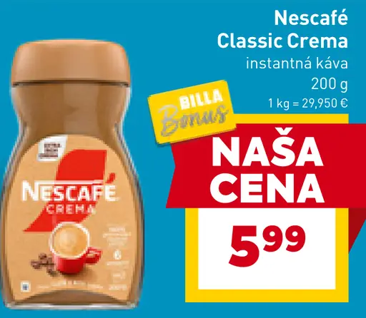 Nescafe Classic crema