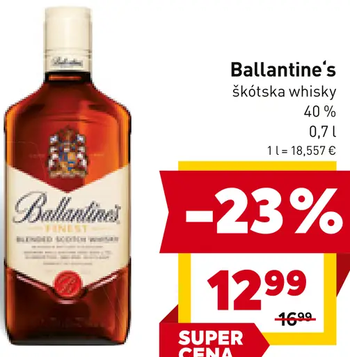 Ballantine's škótska whisky