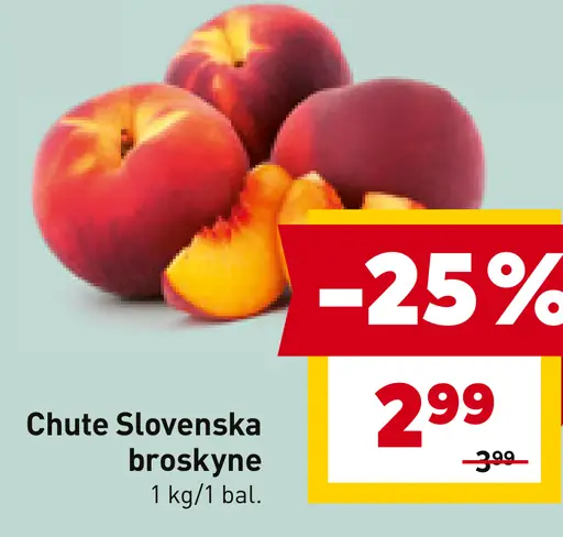 Chute Slovenska broskyne