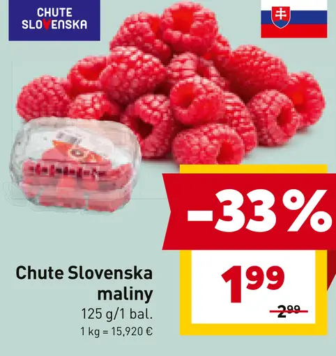 Chute Slovenska maliny