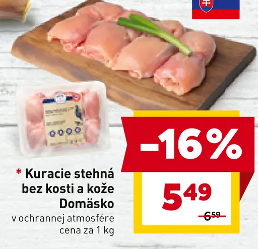Grill Party kuracie stehná bez kosti a kože Domaňsko
