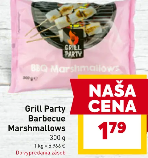 Grill Party BBQ marshmallows