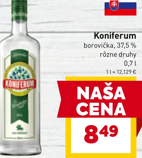 Koniferum borovička