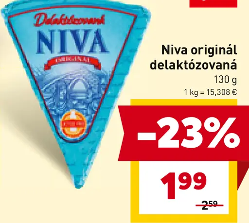 Niva Originál Delaktózovaná