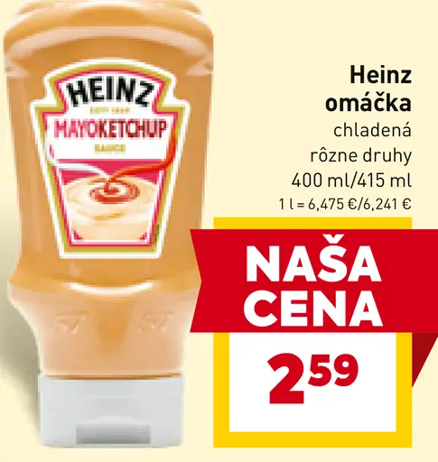 Heinz omáčka