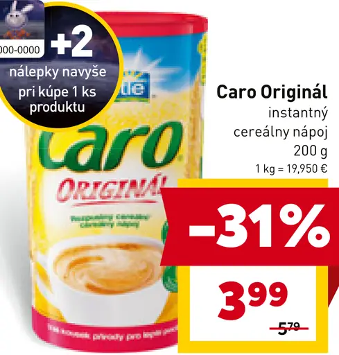 Caro originál instantný cereálny nápoj