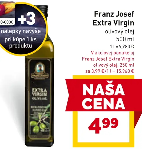 Franz Josef Extra Virgin olive oil