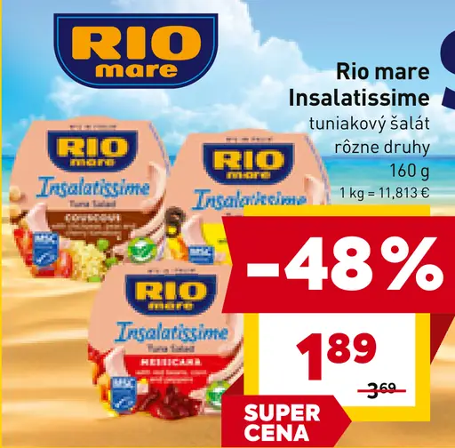 Rio mare Insalatissime tuniakový šalát