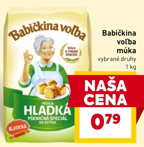 Babičkina voľba múka