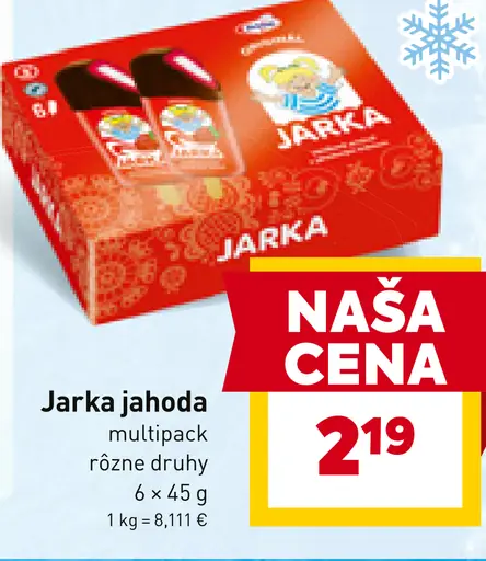 Jarka jahoda multipack