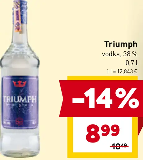 Triumph Vodka