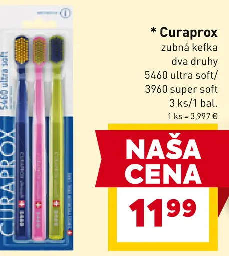 Curaprox zubná kefka