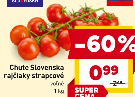 Chute Slovenska Rajčiaky strapcové