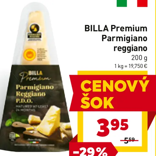 BILLA Premium Parmigiano reggiano