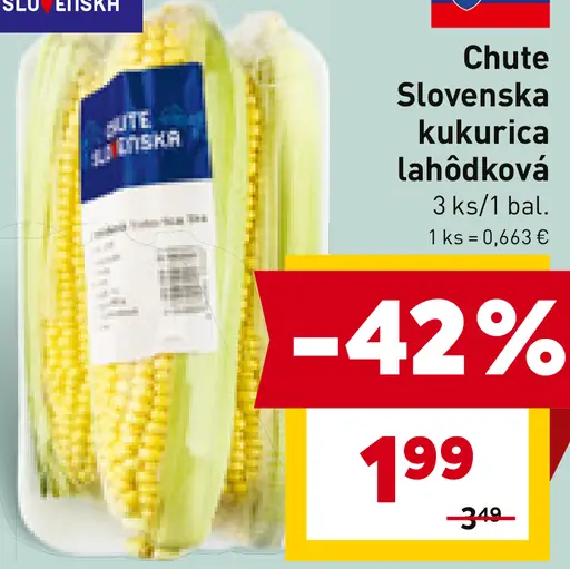 Chute Slovenska kukurica lahôdková