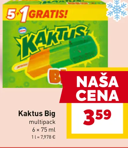 Kaktus Big multipack