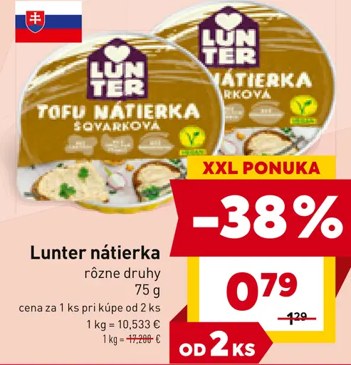 Lunter nátierka