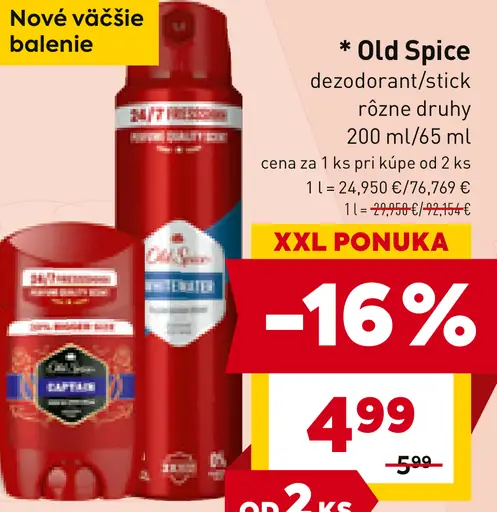 Old Spice dezodorant stick