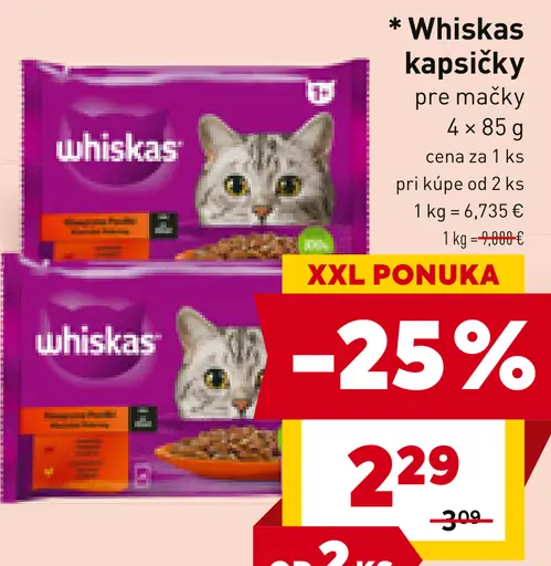 Whiskas Kapsičky pre mačky