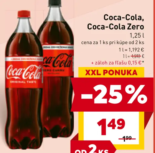Coca-Cola/Cola Zero/Fanta