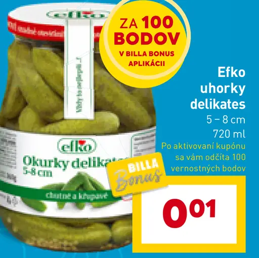 Efko uhorky delikates