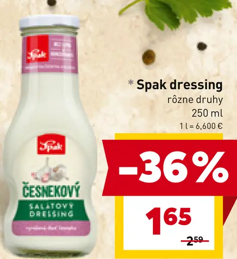 Spak dressing