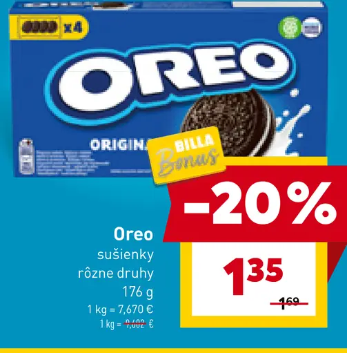 Oreo sušienky