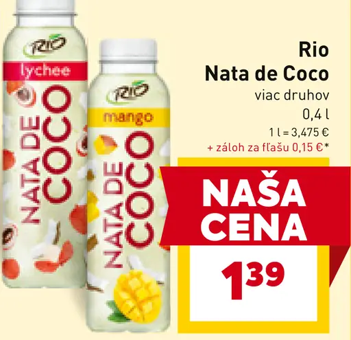 Rio Nata de Coco viac druhov