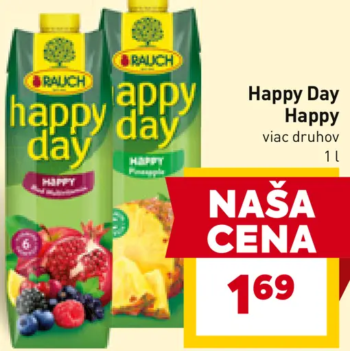 Rauch Happy Day Happy viac druhov
