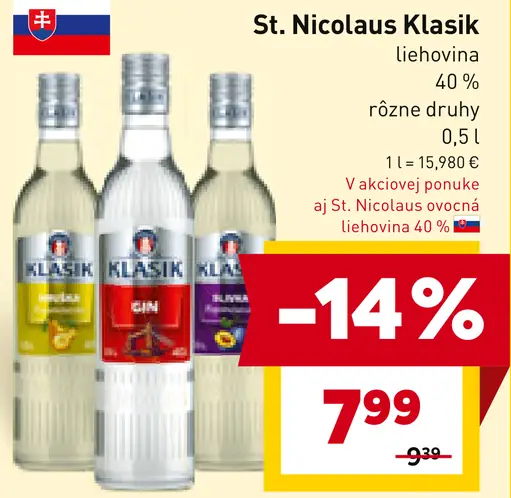St. Nicolaus Klasik liehovina