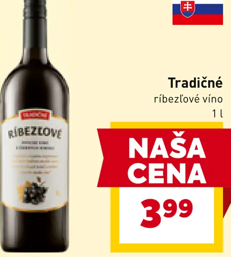 Tradičné ríbezľové víno