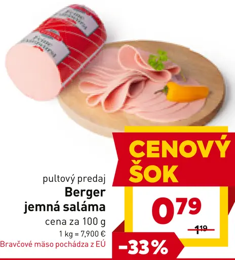 Berger Jemná saláma