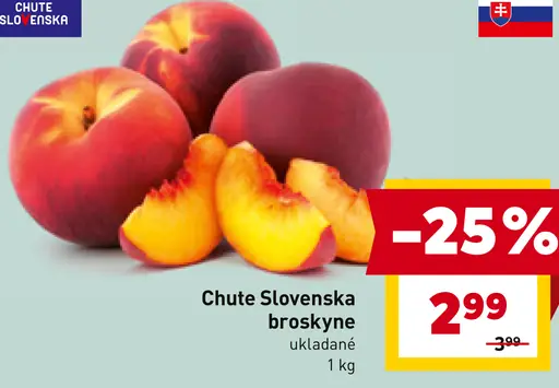 Chute Slovenska broskyne