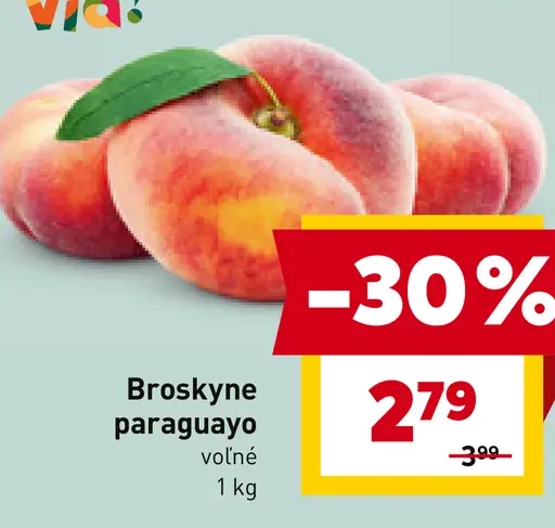 Bon Via Broskyne paraguayo