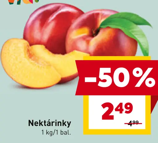 Nektárinky Bon Via