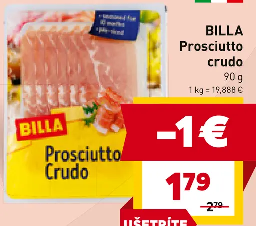 BILLA Prosciutto crudo