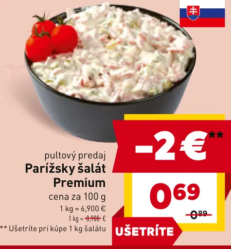 Parížsky šalát Premium