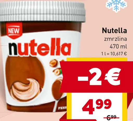 Nutella zmrzlina