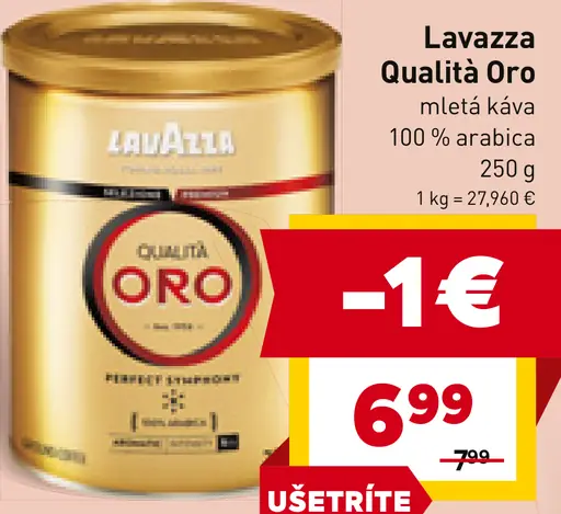 Lavazza Qualità Oro káva
