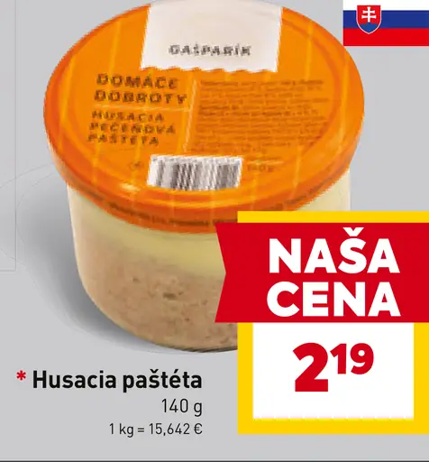Husacia paštéta