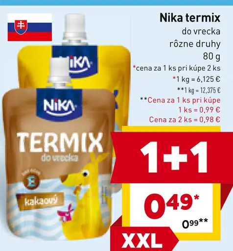 Nika Termix do vrecúška