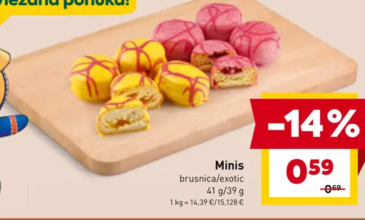 Minis brusnica/exotic