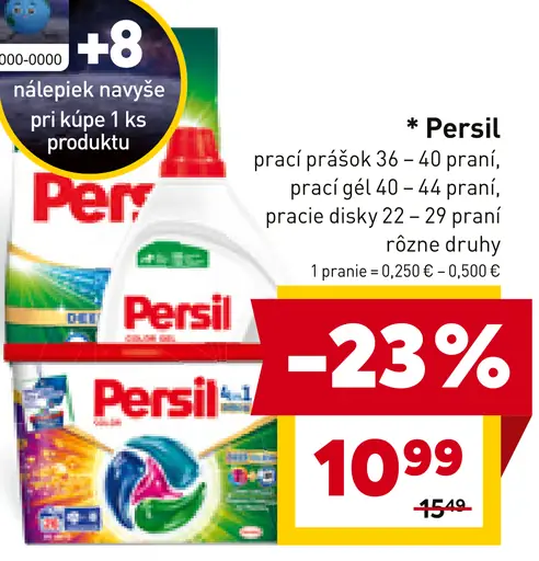 Persil prací prášok