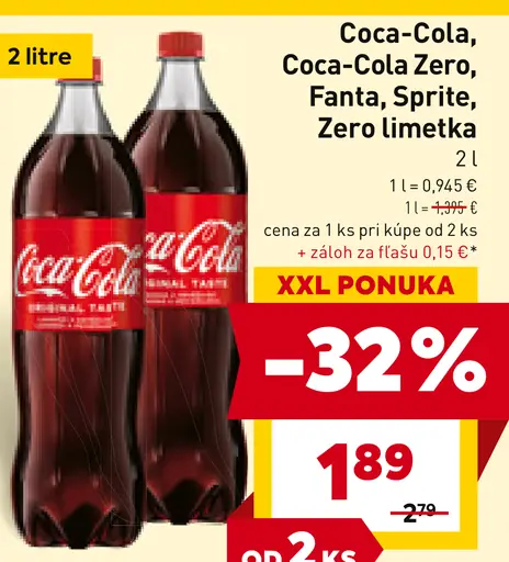 Coca-Cola, Coca-Cola Zero, Sprite, Fanta