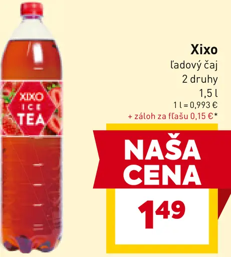 Xixo Ľadový čaj plechovka