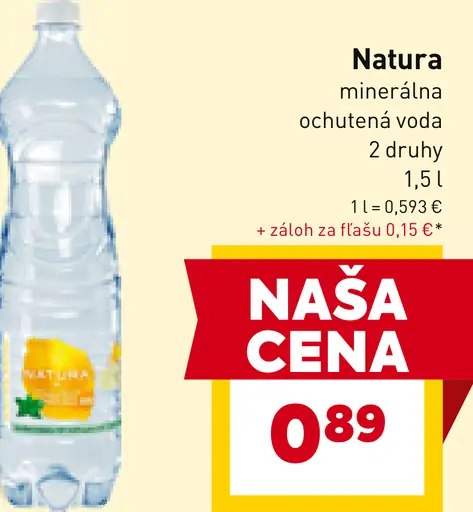 Natura Minerálna voda