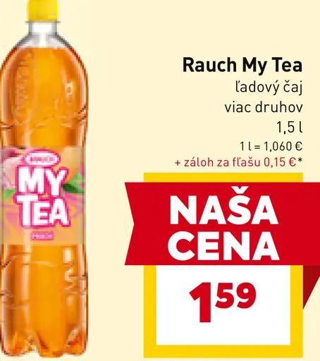 Rauch My tea ľadový čaj