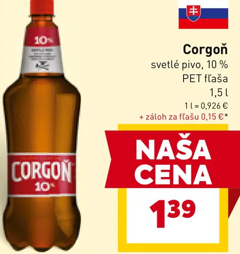 Corgoň svetlé pivo